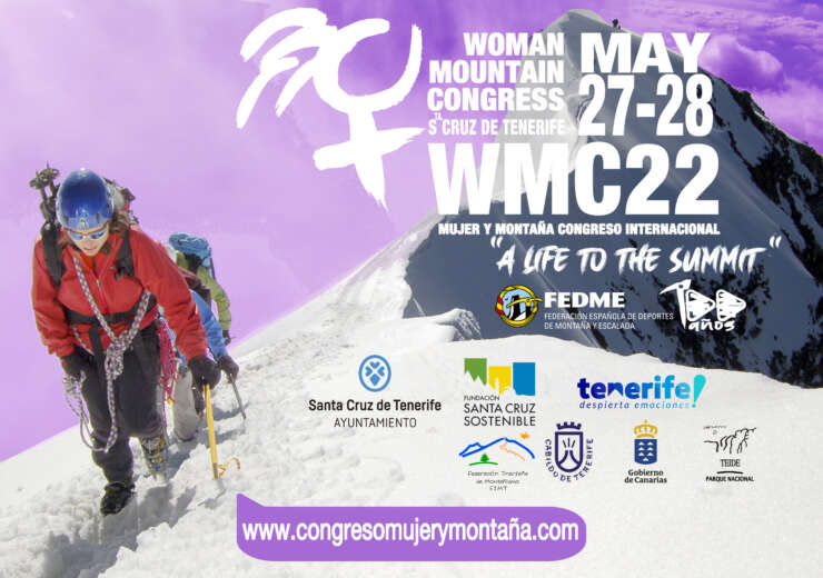 Cartel I Congreso Mujer y Montaña