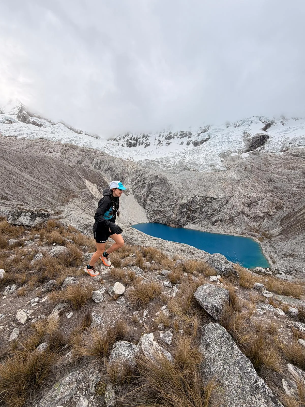 Claudia Corral en montaña