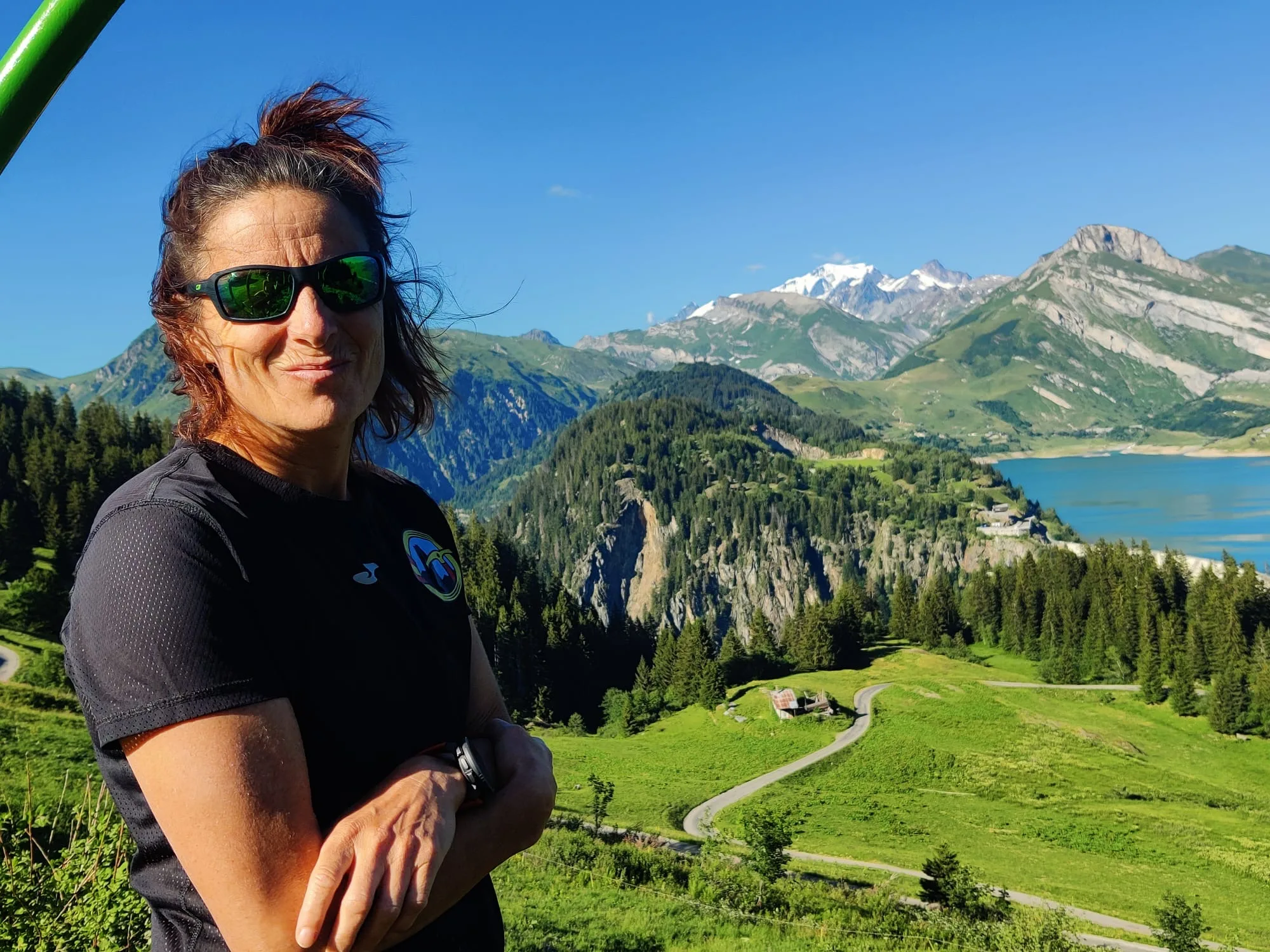 Nuria Domínguez Azpeleta con la Selección Española de Carreras por Montaña